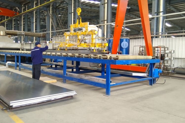 Factory-aluminum sheet processing equipment